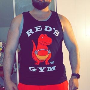 Reds gym tank top